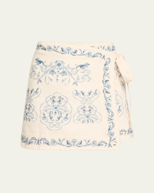 Luna Ribbons Mini Skirt